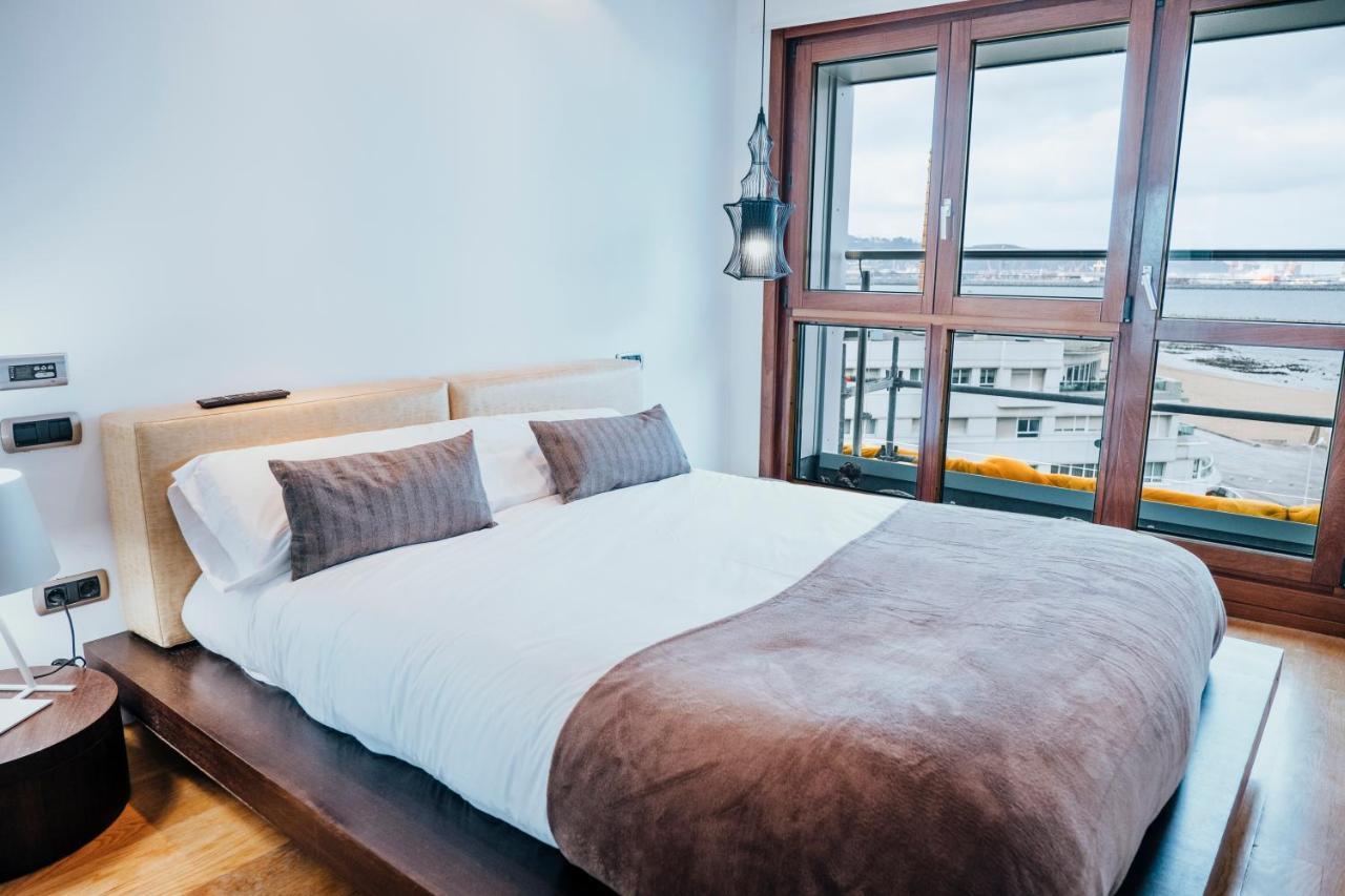 Apartament El Sexto De La Playa + Parking Gratis Gijón Zewnętrze zdjęcie